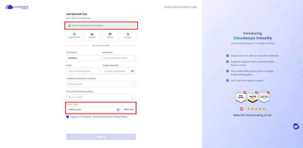 Cloudways Promo Code